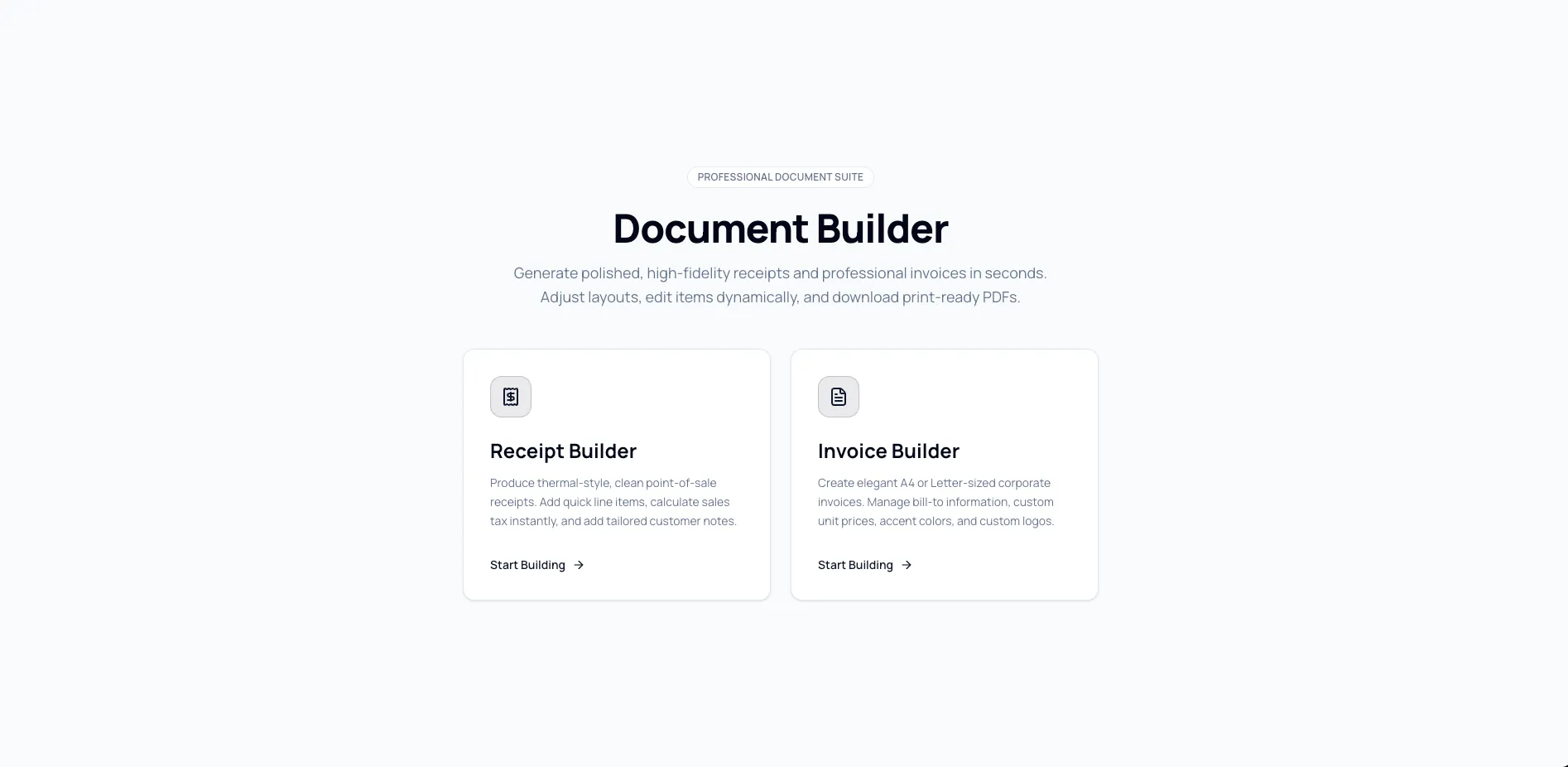 Document Builder