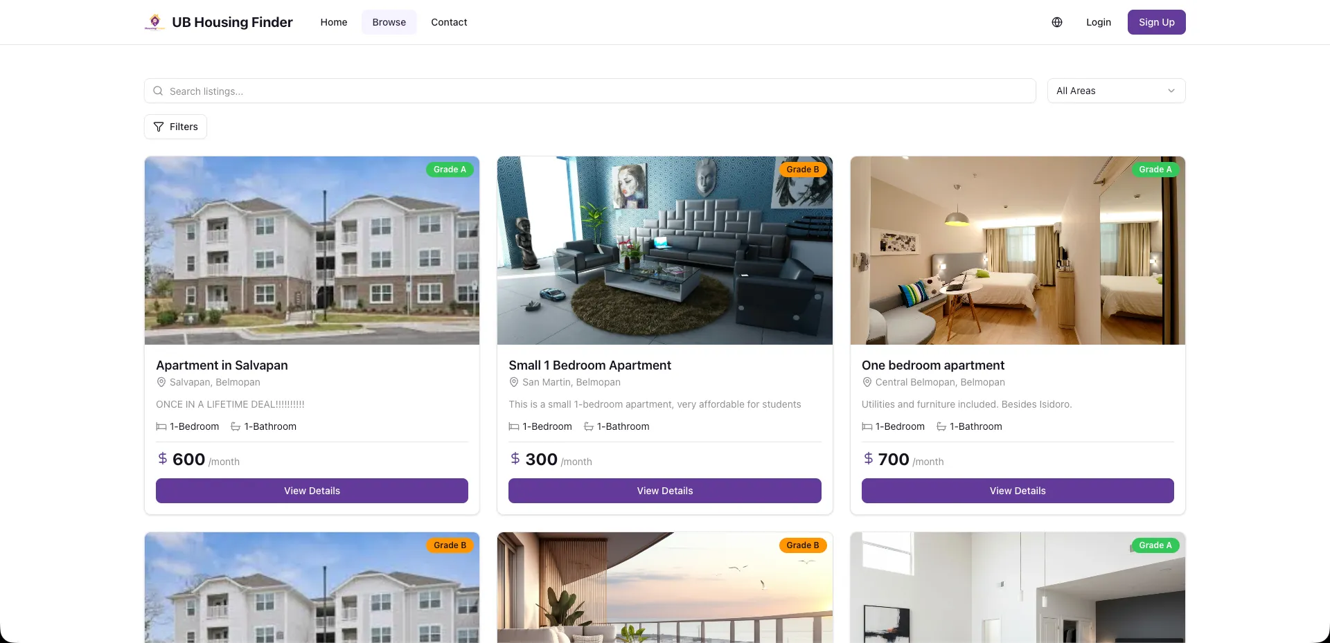 UB Housing Finder